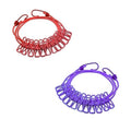 Pack of 2 Nylon Cloth Drying Rope (Multicolor)