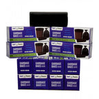 Pack of 12 Biodegradeable Vegetable-Paper 19 x 21 Inches Garbage Bag (Black)