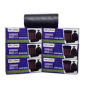 Pack of 6 Plastic 17 x 19 Inches Garbage Bag (Black)