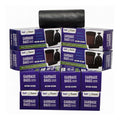 Pack of 12 Biodegradeable Vegetable-Paper 17 x 19 Inches Garbage Bag (Black)