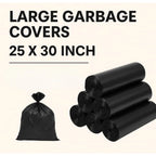 Pack of 4 Biodegradeable Vegetable-Paper 25 x 30 Inches Garbage Bag (Black)