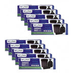 Pack of 10 Biodegradeable Vegetable-Paper 25 x 30 Inches Garbage Bag (Black)