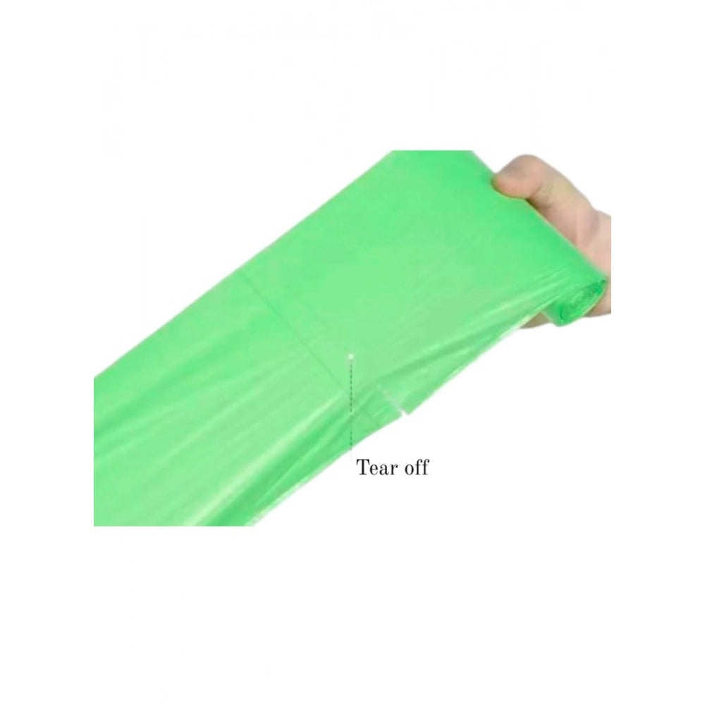 Pack of 5 Biodegradeable Vegetable-Paper 17 x 19 Inches Garbage Bag (Green)
