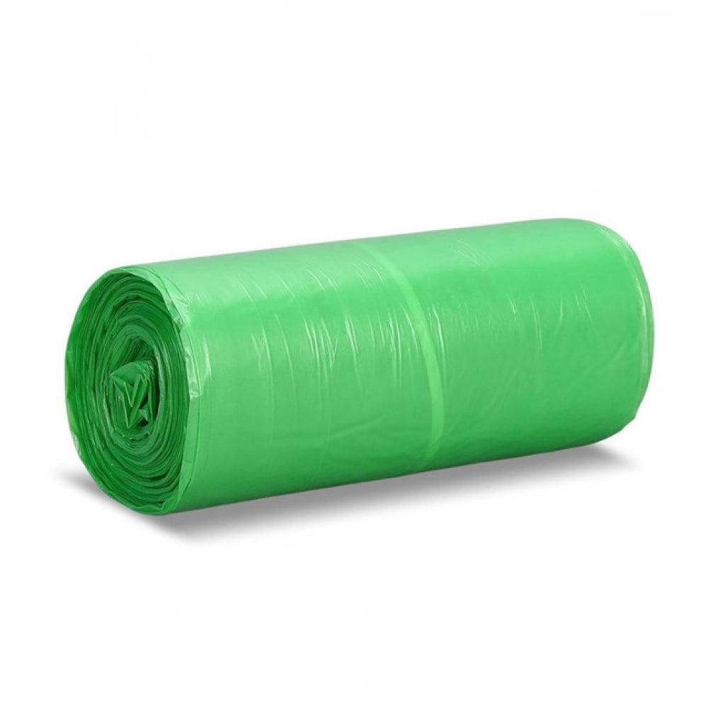 Pack of 6 Biodegradeable Vegetable-Paper 17 x 19 Inches Garbage Bag (Green)