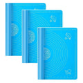 Pack of 3 Silicone Roti Mat (Blue)