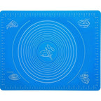 Pack of 3 Silicone Roti Mat (Blue)
