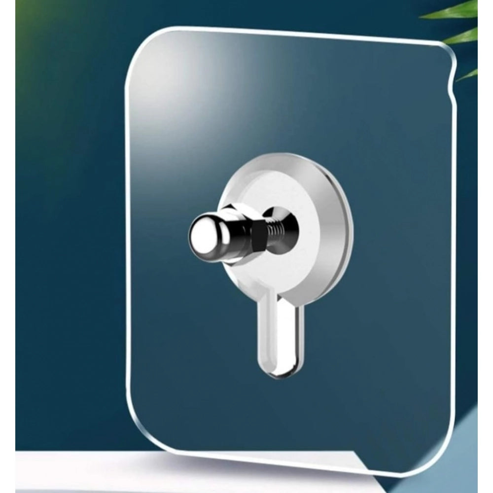 Pack of 25 Acrylic-Metal Wall Hook (Multicolor)
