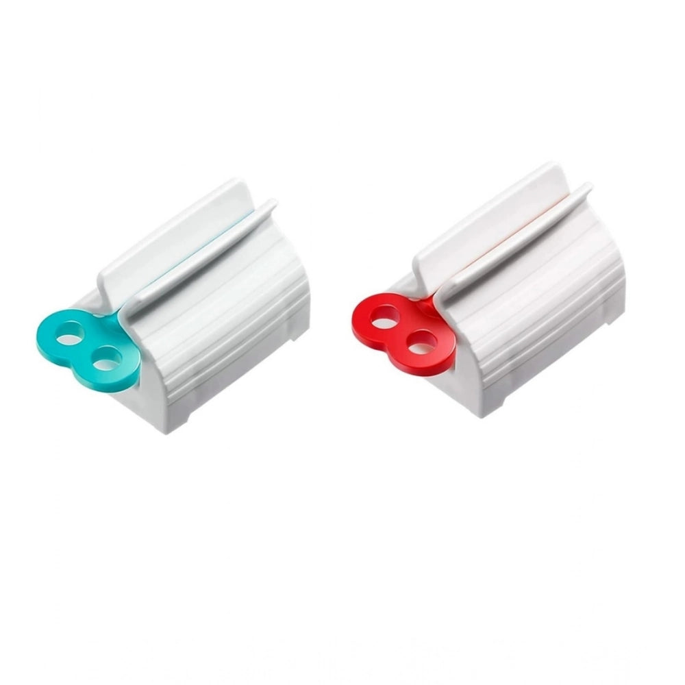 Pack of 2 Plastic Toothpaste Squeezer (Multicolor)