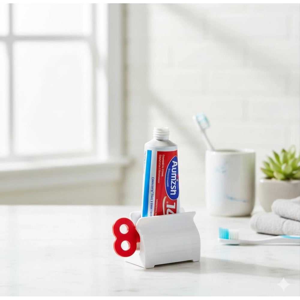 Pack of 2 Plastic Toothpaste Squeezer (Multicolor)