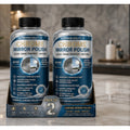 Pack of 2 Chrome Mirror Polish Liquid Bottles 100 ML