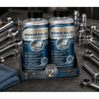 Pack of 2 Chrome Mirror Polish Liquid Bottles 100 ML