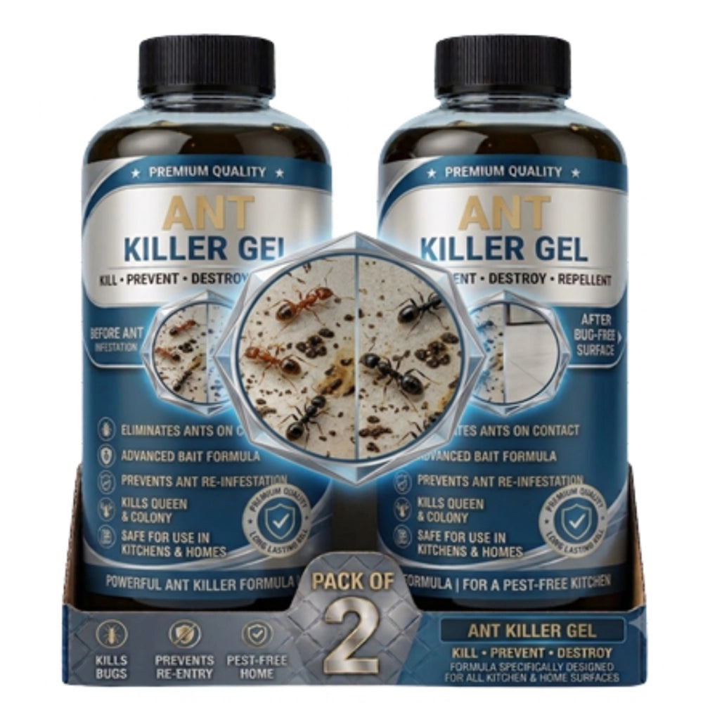 Pack of 2 Ant Killer Gel Bottles 100 ML