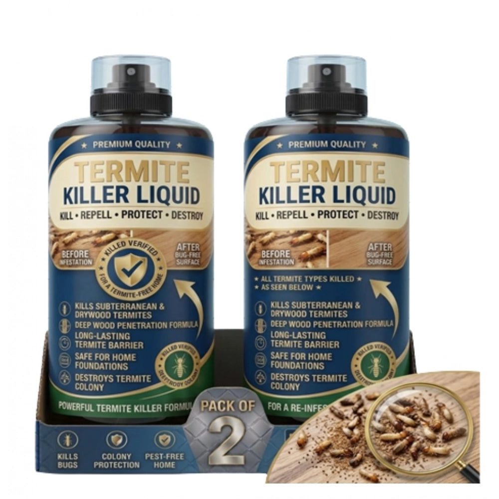 Pack of 2 Termite Killer Liquid Spray Bottles 100 ML