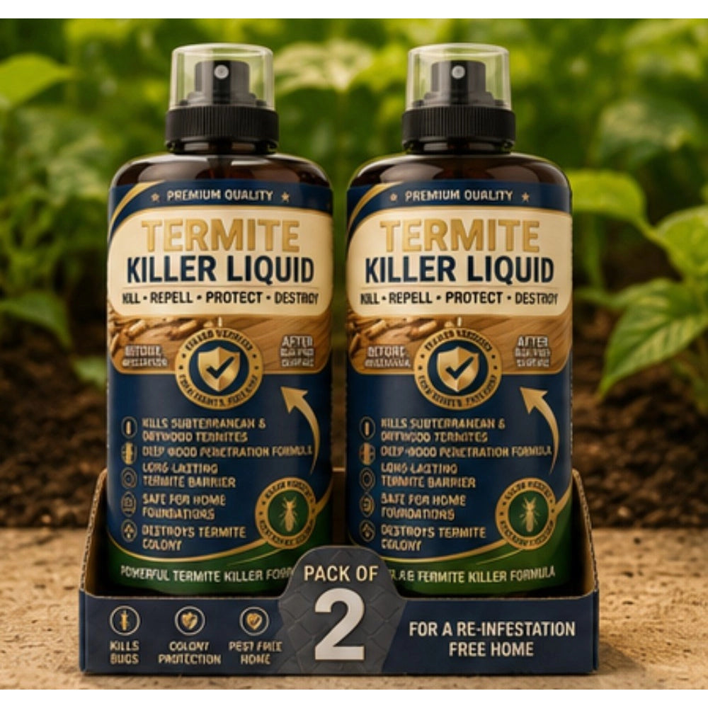 Pack of 2 Termite Killer Liquid Spray Bottles 100 ML