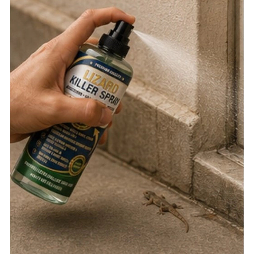 Pack of 2 Lizard Killer Liquid Spray Bottles 100 ML