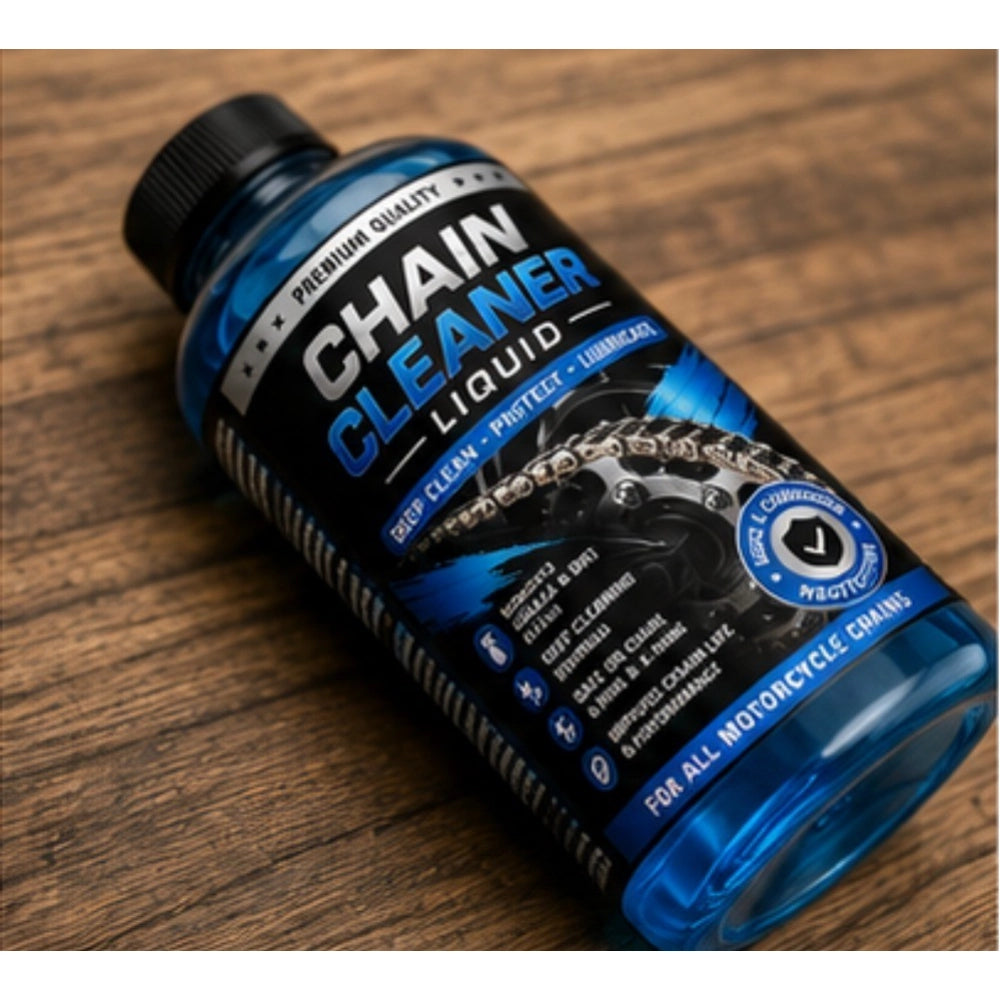 Pack of 2 Chain Cleaner Liquid Bottles 100 ML