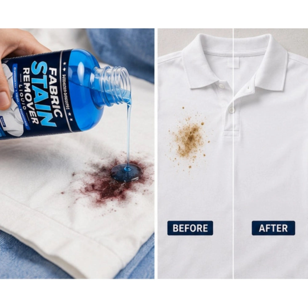 Pack of 2 Fabric Stain Remover Liquid Bottles 100 ML