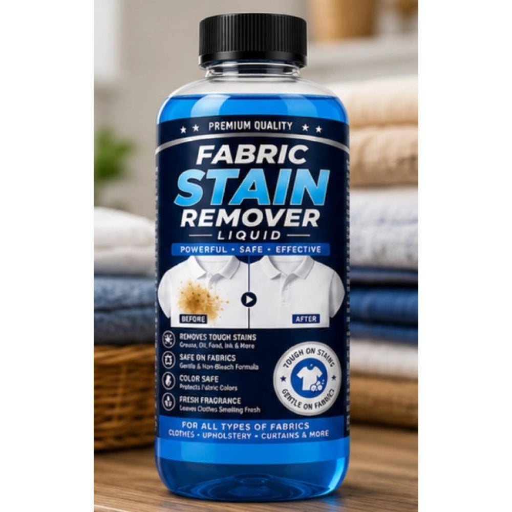 Pack of 2 Fabric Stain Remover Liquid Bottles 100 ML