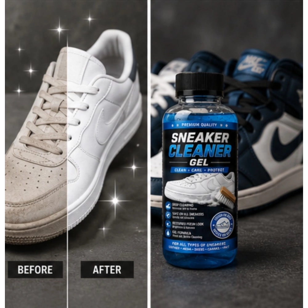 Pack of 2 Sneaker Cleaner Gel Bottles 100 ML