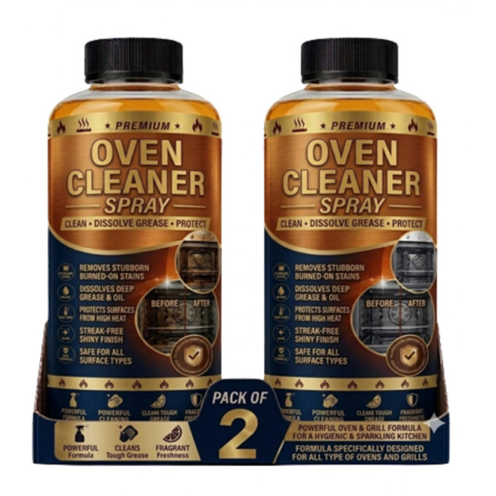 Pack of 2 Oven Cleaner Liquid Bottles 100 ML