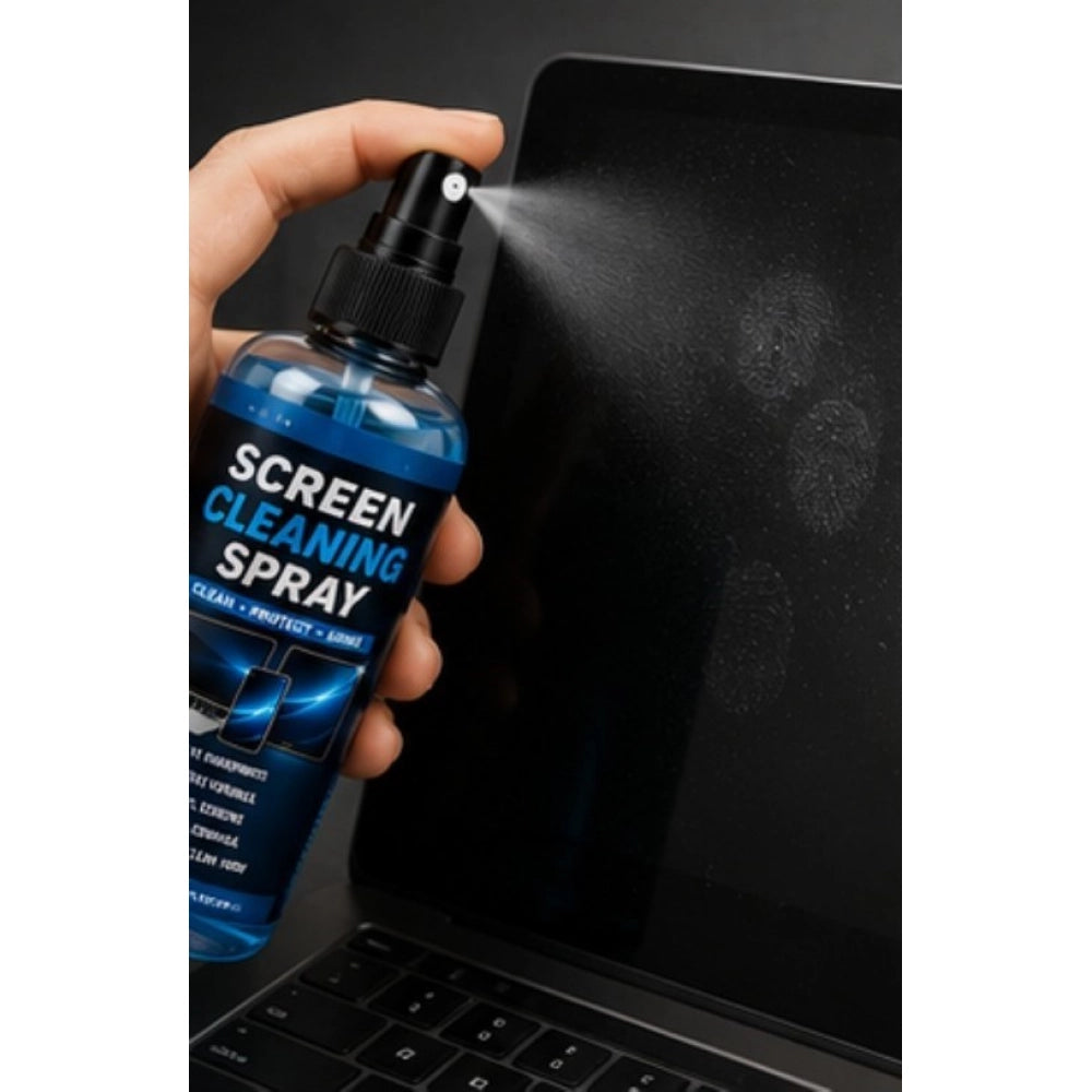 Pack of 2 Screen Cleaning Liquid Spray Bottles 100 ML