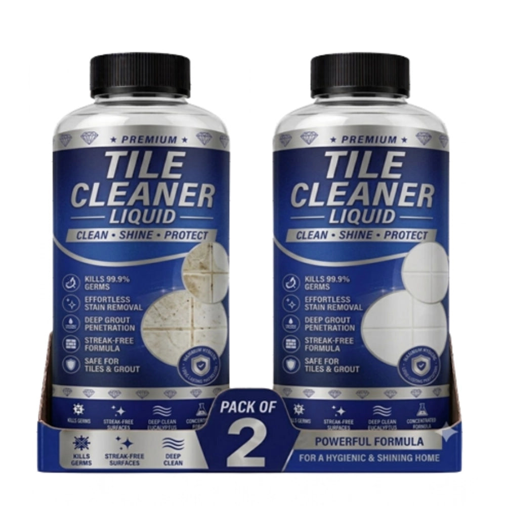 Pack of 2 Tile Cleaner Liquid Bottles 100 ML