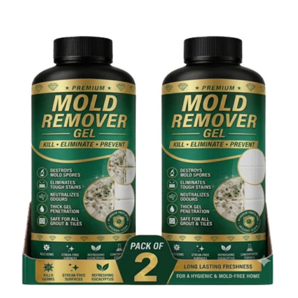 Pack of 2 Mold Remover Gel Bottles 100 ML