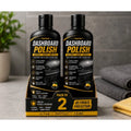 Pack of 2 Dashboard Polish Liquid Flip Top Cap Bottles 100 ML