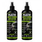 Pack of 2 Plastic Restorer Polish Liquid Spray Bottles 100 ML