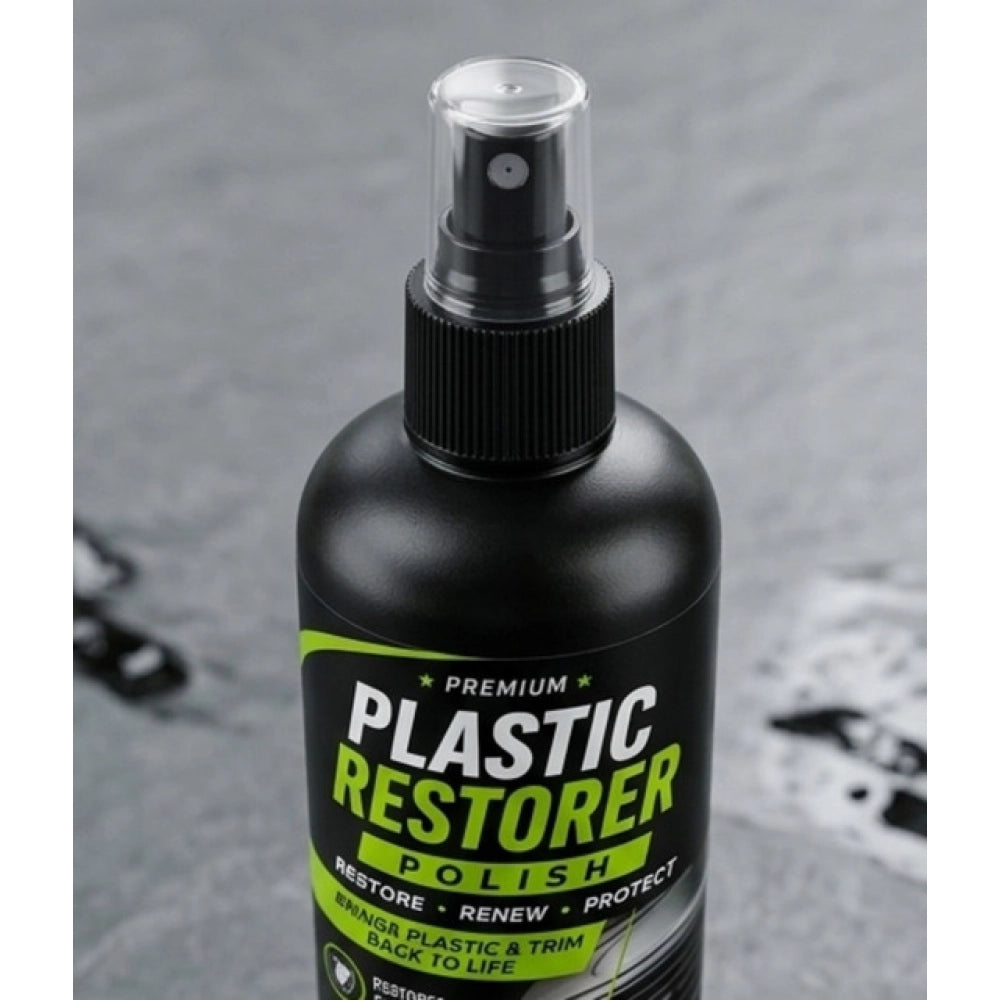 Pack of 2 Plastic Restorer Polish Liquid Spray Bottles 100 ML