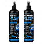 Pack of 2 Waterless Car Wash Liquid Spray Bottles 100 ML