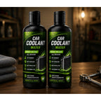 Pack of 2 Car Coolant Water Liquid Flip Top Cap Bottles 100 ML