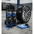 Pack of 2 Tyre Shine Gel Flip Top Cap Bottles 100 ML