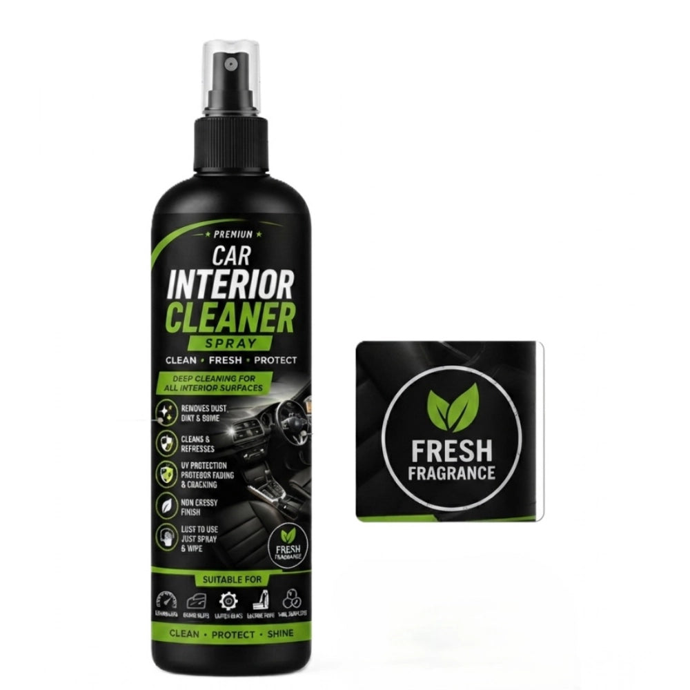 Pack of 2 Car Interior Cleaner Liquid Spray Bottles 100 ML