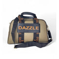 Women's Polyurethane Textured Duffle Bag with Adjustable &amp; Removable Strap (Olive Green)