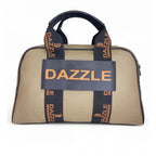Women's Polyurethane Textured Duffle Bag with Adjustable &amp; Removable Strap (Olive Green)