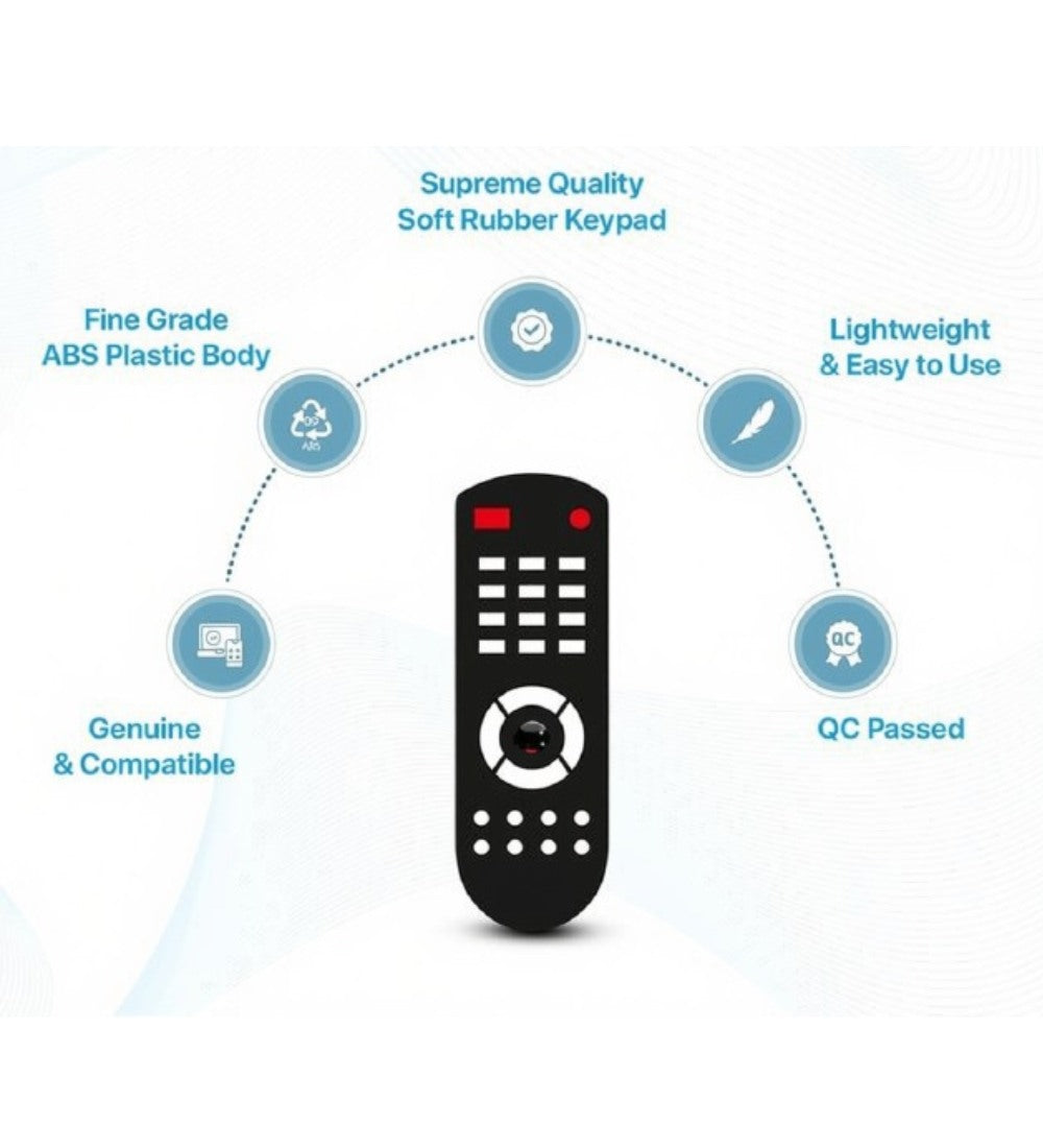 Generic AC Remote Control Model 210B Compatible with Whirlpool AC (White)