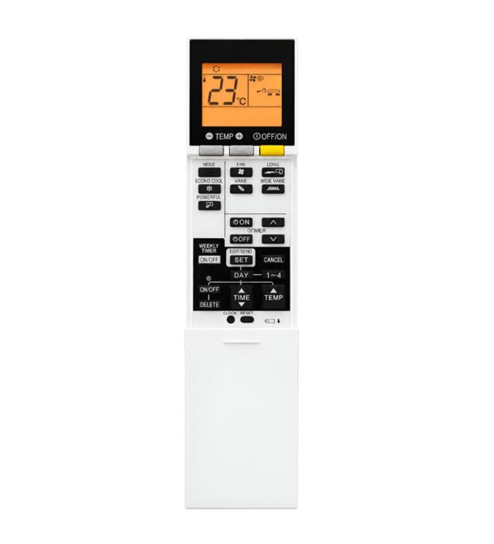 Generic AC Remote Control Model 219 Compatible with Mitsubishi AC (White)