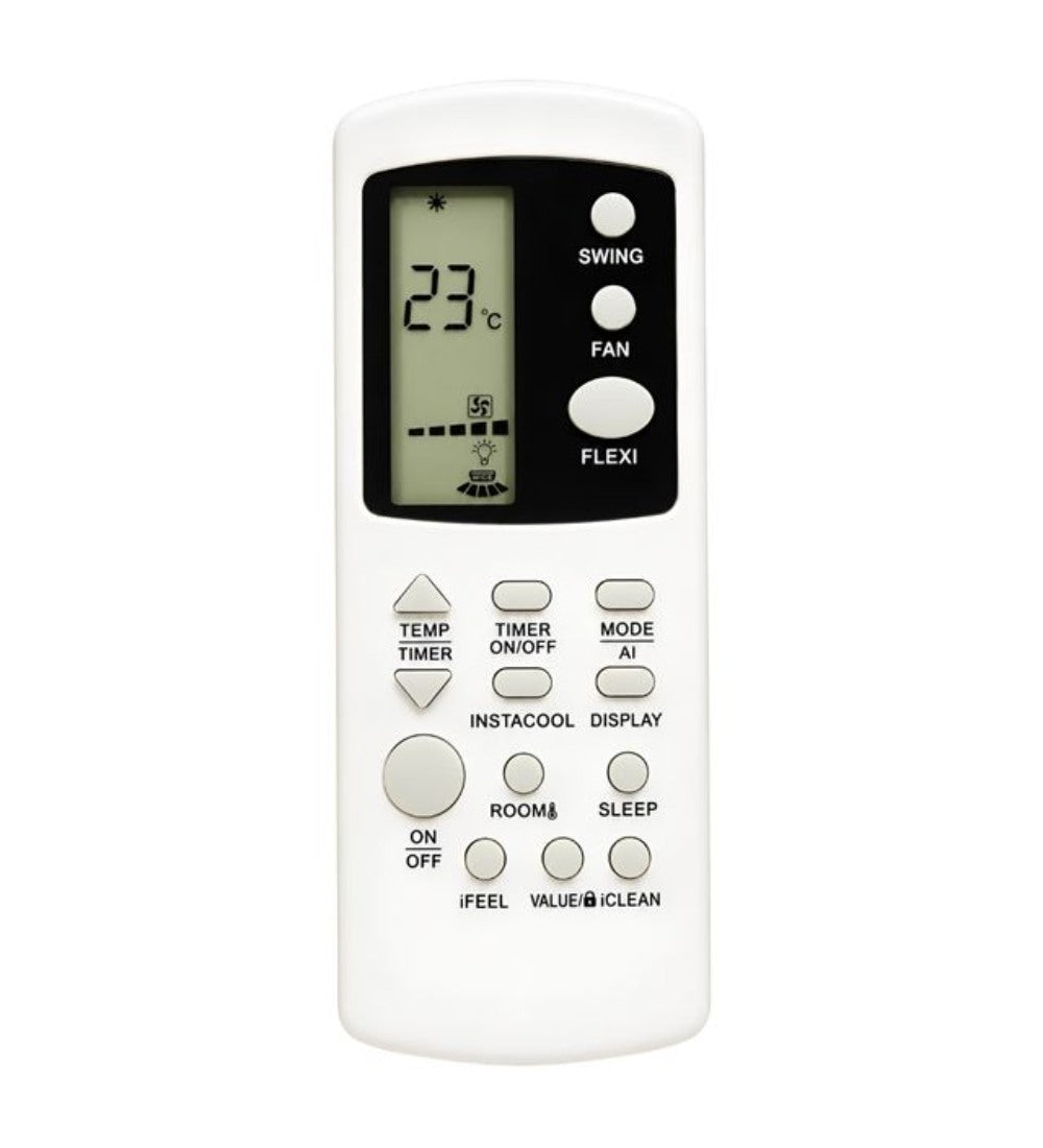 AC Remote Control Model 303 Compatible with BPL AC (White)