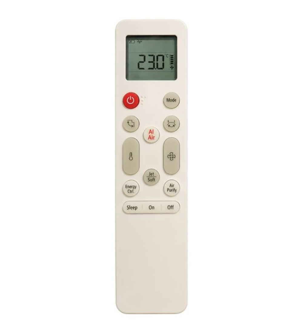 AC Remote Control Model 356 Compatible with LG AC (White)