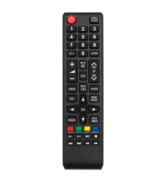 TV Remote Control Model 1453 Compatible with Croma LCD/LED TV (Black)