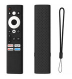 Silicone Protective Cover for Skyworth Smart TV Remote – Soft Silicone Case Only (Black)