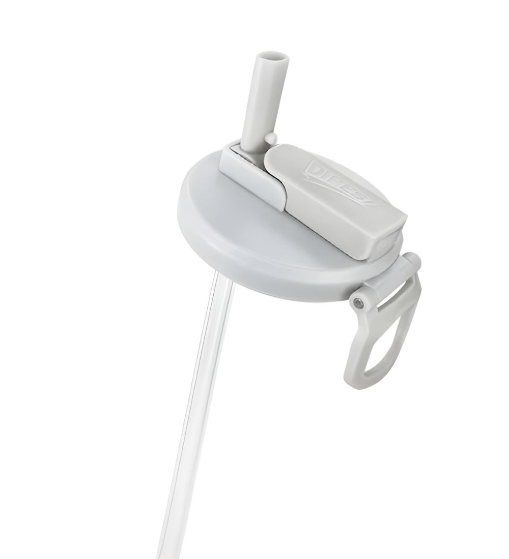 Generic Plastic Reusable Soda Can Lid With Straw (Multicolor)