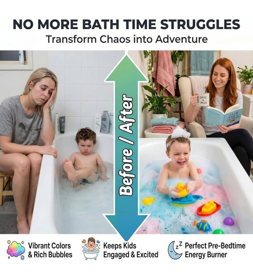 Plastic Bath Bombs (Multicolor)