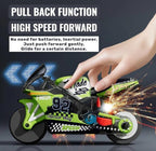 Plastic Spark Bike Key Chain (Multicolor)