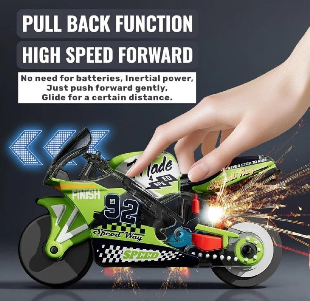 Generic Plastic Spark Bike Key Chain (Multicolor)