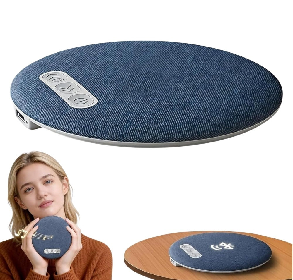 Generic Plastic Pillow Bluetooth Speaker (Blue)