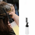 Generic Plastic Root Comb Hair Dye Applicator Bottle (Black)