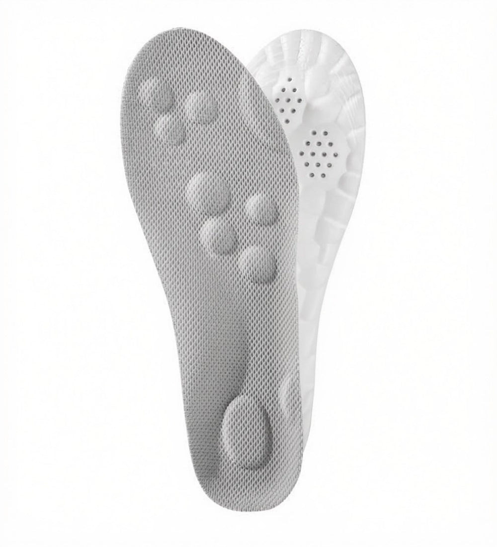 Generic Memory Foam Memory Foam Shoe Insoles (Grey)