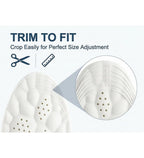 Memory Foam Memory Foam Shoe Insoles (Grey)